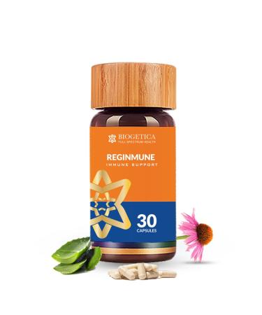 Biogetica Reginmune - Natural Immune Support Care Daily Powerful Immune System Booster for Adults - 30 Capsules 30 Count (Pack of 1)