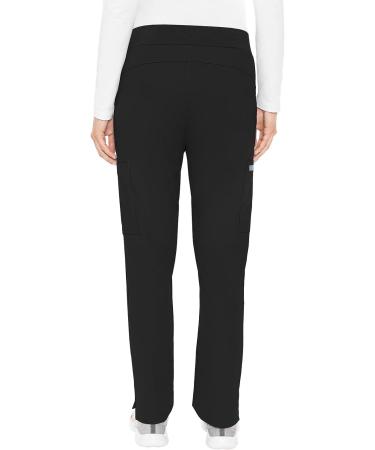 Med Couture Peaches Women's Yoga Waist Pant in Black - Size Medium - Buy Online on GoSupps.com