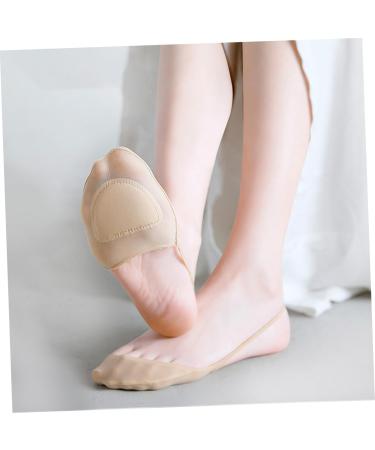 Shop 3 Pairs Invisible Garter Pads & Forefoot Short Socks - Ultimate Comfort & Style for Every Occasion - Buy Online on GoSupps.com