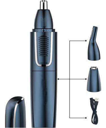 UNbit Nose Hair Trimmer Nose and Ear Trimmer Safety Facial Care Nose Hair Trimmer Men's Shaving and Hair Removal Razor Trimmer - Buy Online on GoSupps.com