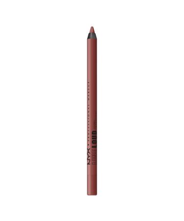 NYX Professional Makeup Lipliner Matte Finish Kiss-proof Colorfast and Smudge-proof Long-lasting Line Loud 6 Leave A Legacy