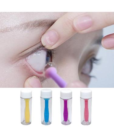 Pack of 4 Contact Lens Insertion Aids - Suction Cups for Soft & Hard Lenses | International Shipping - Buy Online on GoSupps.com