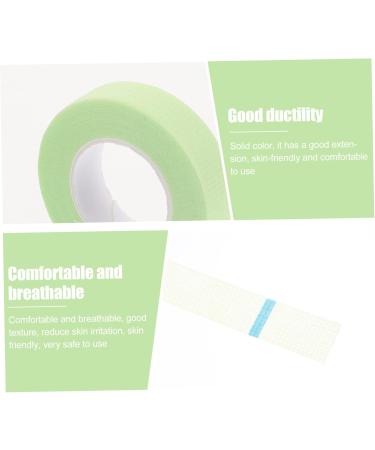 minkissy 20 Rolls Eyelash Eyelid Tape Non- Medical Tape Eyelash Tools Eyelash Grafting Tape Beauty Salon Strips Eyelash Seperating Tapes Lashes Tools Green Duct Tape Fake Eyelashes Make up - Buy Online on GoSupps.com
