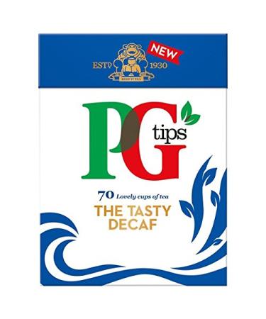 PG Tips Decaf 70 Ct Tea Bags - 2 Pack 70 Count (Pack of 2)