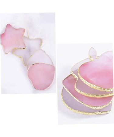 FRCOLOR Tools Nail Art Palette Nails Color Plate Nail Art Nail Dish Resin Art Mixing Nail Art Resin Nail Palette Color Display Plate Supplies For Nail Art Mixing 10*95cm Pink - Buy Online on GoSupps.com