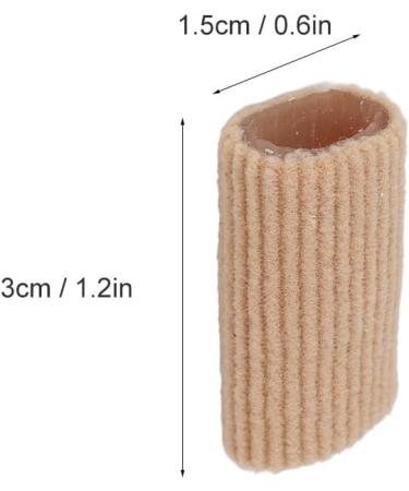 Buy Finger Toe Sleeve - Silicone Toe Cushion Tube (Small 25cm / 9.8in) for Comfort & Pain Relief | International Shipping Available - Buy Online on GoSupps.com