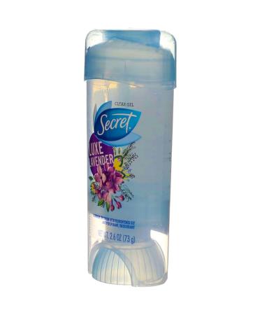Buy Secret Antiperspirant & Deodorant for Women - Original Clear Gel Luxe Lavender Scent Pack of 4 | International Shipping Available - Buy Online on GoSupps.com