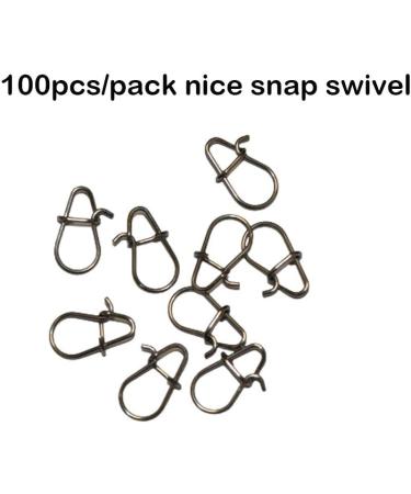 Laxygo 100pcs Fishing Power Clips Fast Snaps 25LB 30LB 40LB - 100pcs/pack - Buy Online on GoSupps.com