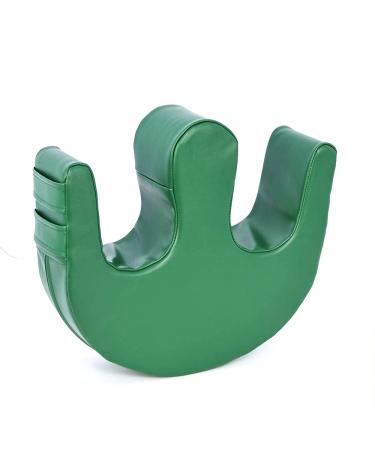 Turning Device for bedridden Patients U-Shaped Nursing Device Auxiliary PU Skin Turner for paralyzed bedridden Patients Suitable for bedridden Patients or The Elderly (Green)