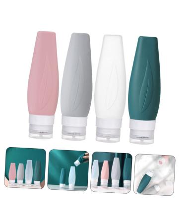 Flexible Silicone Squeeze Bottles Set - Travel Toiletries & Makeup Storage - Ideal for Lotion and Cosmetics - Buy Online on GoSupps.com