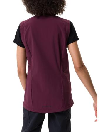 VAUDE Women's Yaras Vest 40 in Cassis - Eco-Friendly Outdoor Vest for Women | International Shipping Available - Buy Online on GoSupps.com