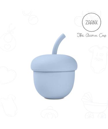 Zaank Silicone Sippy Cup with Straw | Toddler Transition Training Cup | BPA Free & Shatterproof | Dishwasher Safe | 6oz (Rusty-Beige 2) - Buy Online on GoSupps.com