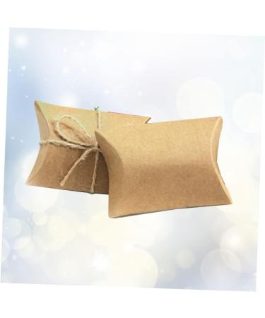 GLEAVI 100pcs Boxes Mini Chocolates Boxes Brown Craft Paper Candy Boxes Packing Box Bag Wedding - Buy Online on GoSupps.com