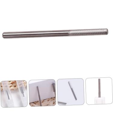 POPETPOP 1pc Tungsten Steel Grinding Head Ceramic Nail Polisher Nail Bits for Nail Drill Gel Nail Accessories Gel Nail Tools Nail File Electric Ear Tape Diamond Tungsten Steel Nail Not Hurt 3.75x0.23cm Silver - Buy Online on GoSupps.com