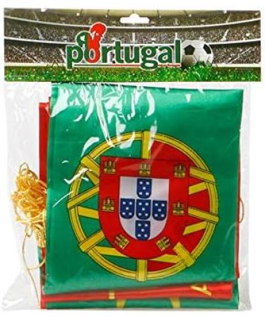 Atosa 31456 Scarf - Portugal World Cup 14x130 cm | Support Your Team in Style - Green/Red - Buy Online on GoSupps.com