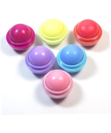 Moisturizing Lip Balm Smooth Ball Healing Lip Balms Fruit Flavoured Lips Care Fully Hydration Lipstick for Women Girls (Orange) - Buy Online on GoSupps.com