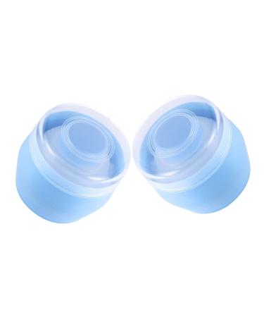 Didiseaon 2pi ces Houppettes De Pour Gar on Fille Avec Bo te De Rangement ponge Douce Pour Application De Pour Gar on Fille Et Adultes Couleur