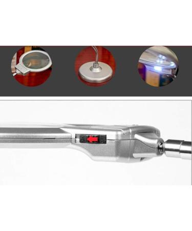 Desktop Glass LED Office Large Lens Reading Reading Old Children Children Students See Drawings Album Mobile Phone Repair Good Times - Buy Online on GoSupps.com