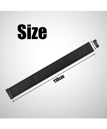 JTMKYO 1 Piece Adjustable Support Strap Neck Support Elastic Band Collar Attachment Wrist Elbow Arm Loops Shoulder Strap for Men and Women Black - Buy Online on GoSupps.com