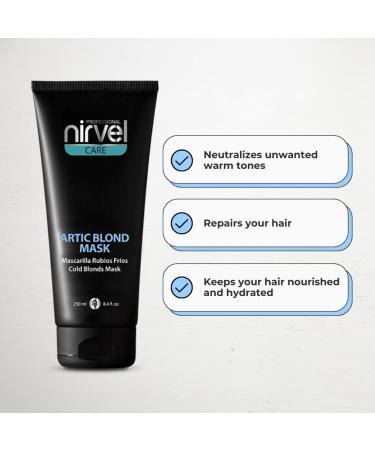 Nirvel Artic Blond Mask | Brighten & Nourish Blonde Hair | International Shipping Available - Buy Online on GoSupps.com