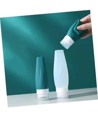 Flexible Silicone Squeeze Bottles Set - Travel Toiletries & Makeup Storage - Ideal for Lotion and Cosmetics - Buy Online on GoSupps.com