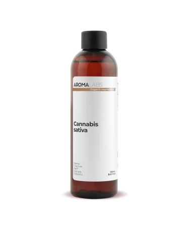 Organic Hemp Vegetable Oil - 100% Pure Natural Cold Pressed and AB Certified - Aroma LABS (French Brand)