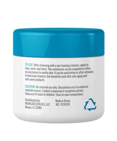 ZERAFITE Soothing & Calming Face Moisturizer for Dry & Sensitive Skin - 2.2 fl. oz. / 65 ML | International Shipping Available - Buy Online on GoSupps.com