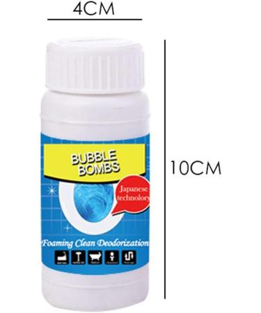 URFEDA Toilet detergent Particles Foam Cleaner Automatic Toilet Cleaning Pipe Dredging Detergent Bubble Bombs for Main Lines Sinks Tubs Toilets Showers Kitchen Sinks - Buy Online on GoSupps.com