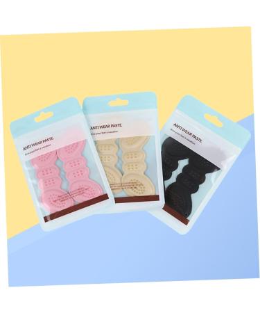 High Heel Grips - 3 Pairs Reusable Gel Pads & Shoe Clips for Comfort | Black Cushion Cushioning Solution - Buy Online on GoSupps.com