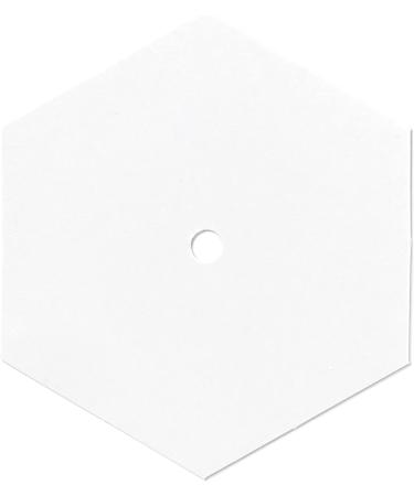 Dritz Quilting 3231 Paper Piecing Shapes Hexagon 1-1/2-Inch - 100-Count White Hexagon - Buy Online on GoSupps.com