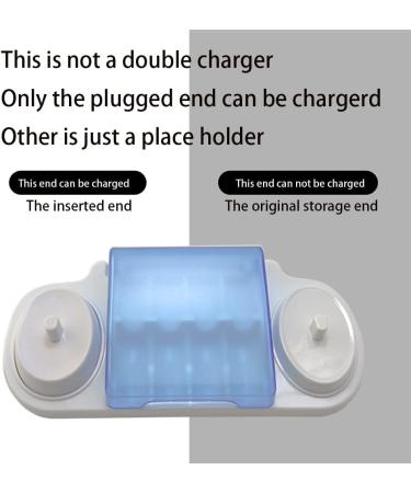 Braun Oral-B 3757 Electric Toothbrush Replacement Charger - Genuine Pro Inductive Charger Base - Blue Middle - Portable Travel Stand - Buy Online on GoSupps.com