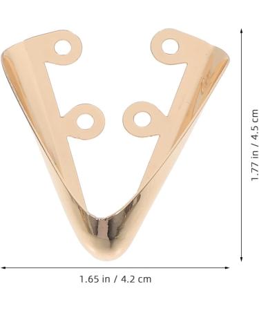 VALICLUD Metal Pointed Toe Caps - 3 Pairs Elegant High Heels Protector | International Shipping - Buy Online on GoSupps.com