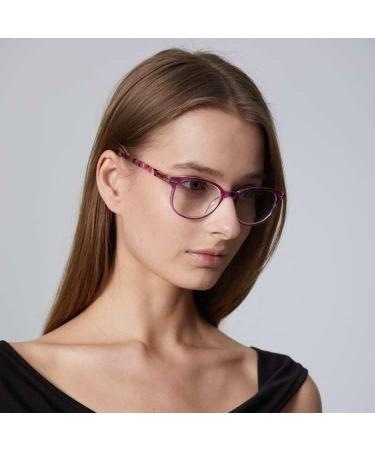 Oeneye 5 Pack Reading Glasses for Men & Women - Fashionable Anti-Blue Light & UV Protection Spring Hinges Multicolor 2.0x - Buy Online on GoSupps.com