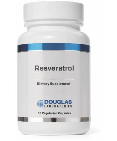 Douglas Laboratories Resveratrol | Antioxidant Support for Cardiovascular Neurological Metabolic and Mitochondrial Health | 30 Capsules Standard Packaging