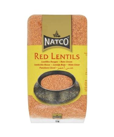 Natco Pulsed Red Lentils 1 x 2kg