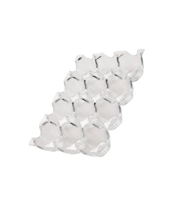 Yardenfun 1pc Box Acrylic Egg Tray Egg Dispenser Holder Ceramic Egg Holder Chicken Egg Holder Filler Storage