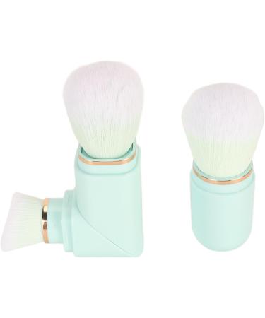 Makeup Brush Set Soft Synthetic Bristles 360 Degree Swivel Handle: Blue Extendable Powder Brush for Home Use - Buy Online on GoSupps.com