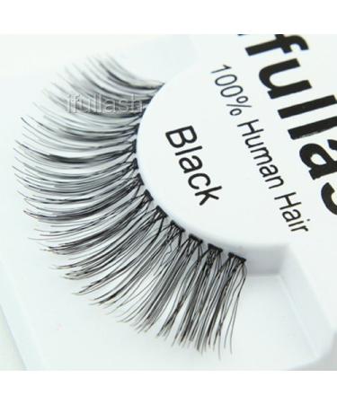 Buy #118 12 Pairs 100% Human Hair Eyelashes - Premium Quality Eye Lashes for International Shipping - Buy Online on GoSupps.com