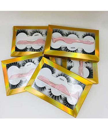 Desikixudy 3 Pairs 3D Lashes Natural False Eyelashes Dramatic Fluffy Soft Wispy Volume Reusable Eyelash 306 - Buy Online on GoSupps.com