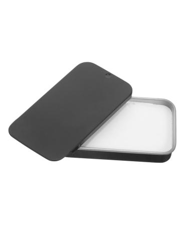 DRESSOOS eyebrow paste for positioning brow contour paste aluminum box brow mapping 1 count (Pack of 1) Black