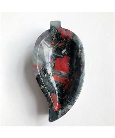 Balance Natural Blood Stone Crystal Bowl Carved Heart Rough Stone Ashtray Gemstone Moon Dish Home Decor Lucky Stone Raw stones and minerals PEIQIYIN - Buy Online on GoSupps.com