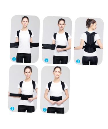 Buy Black Lumbar Support Belt & Posture Corrector | Men's Orthotics & Thong Underwear - Shop Internationally - Buy Online on GoSupps.com
