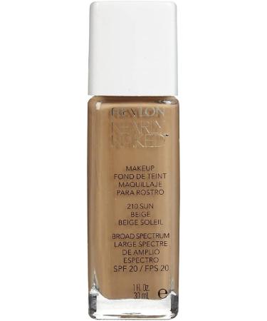Revlon Nearly Naked Makeup Broad Spectrum SPF20 30ml Sun Beige (#210) - Buy Online on GoSupps.com