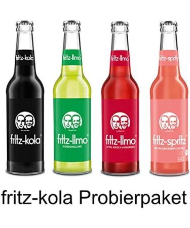  Zeelec Fritz-kola Pack of 4 bottles of 0.33 l each - Buy Online on GoSupps.com