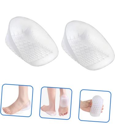 FOMIYES U-Shaped Heel Pads - Invisible Half Gel Insoles for High Heel Pain Relief - Unisex Ankle Support & Cushioning - Buy Online on GoSupps.com