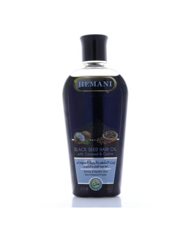 Hemani Black Seed Hair Oil 200ml - Promotes Hair Growth and Health I Nourishes