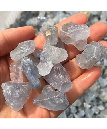 raw Minerals Crystals Natural Sky Blue Celestite Rough Gemstone 100g - Buy Online on GoSupps.com