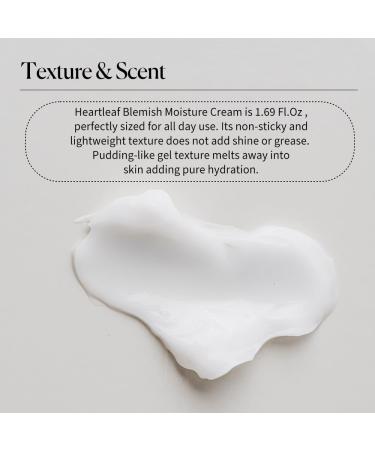 Heartleaf Blemish Moisture Cream - 100ml | Nourishing & Hydrating | Ideal for All Skin Types - Free Worldwide Shipping - Buy Online on GoSupps.com