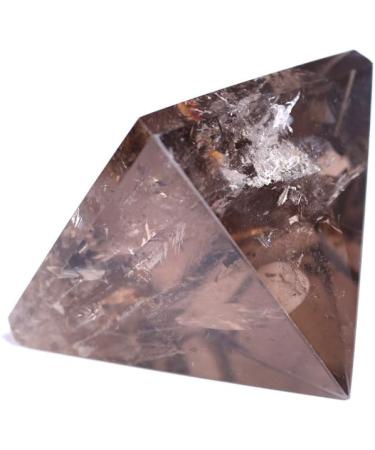 Natural Crystals&Gmestone Pyramid Quartz Stone Hand Polished Pyramids 60MM 2.36inches Stone Collection - Buy Online on GoSupps.com