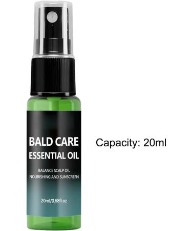  Generisch Bald Head Care for Men | 20ml Aftershave Oil | Moisturizing Scalp Care | For Men After Shave Morning Evening & On The Go - Buy Online on GoSupps.com